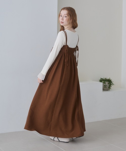 ☆もーちゃんさん専用☆BATSHEVA（バットシェバ） ワンピース BAB（バブ） ワンピース 「S・Mサイズ展開」ビスチェライクフレア