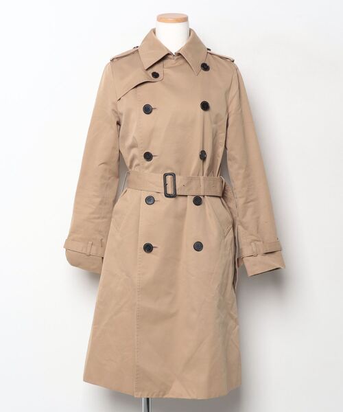 HYKE ベージュ トレンチコート サイズ2 ハイク HYKE（ハイク） トレンチコート 2 ベージュ レディース : ZOZOTOWN