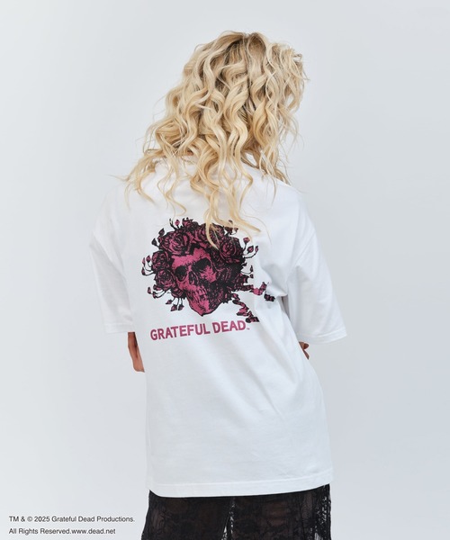 Grateful Dead（グレイトフル・デッド） tシャツ 半袖 atmos pink
