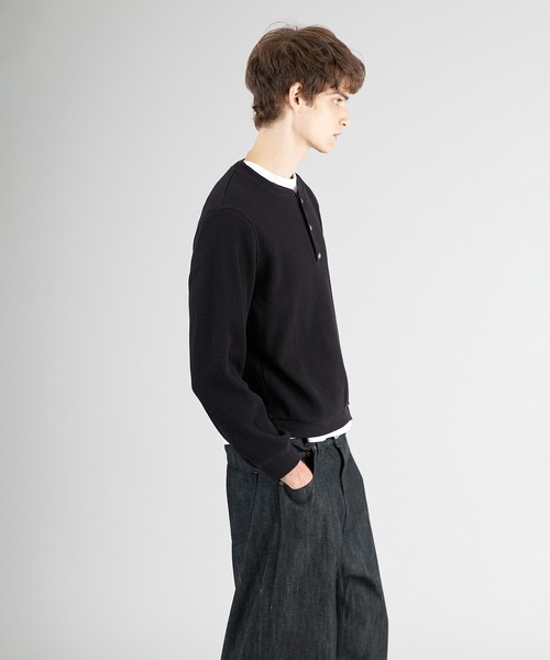 Regen Glanz ヘンリーネックスウェット Regen Glanz（レーゲングランツ）の「henry neck sweatshirt