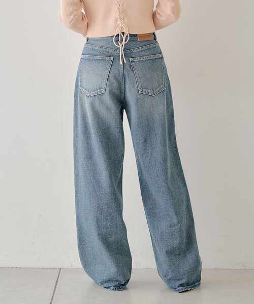 「Chico」 デニムパンツ MEDIUM グレー レディース