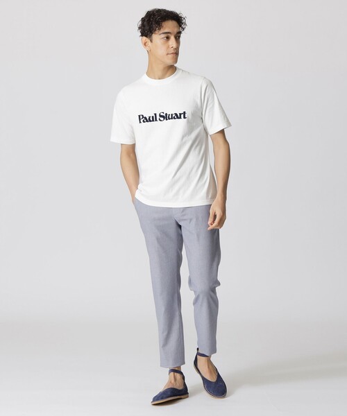 PAUL STUART（ポールスチュアート） パンツ リネンブレンド シャーク