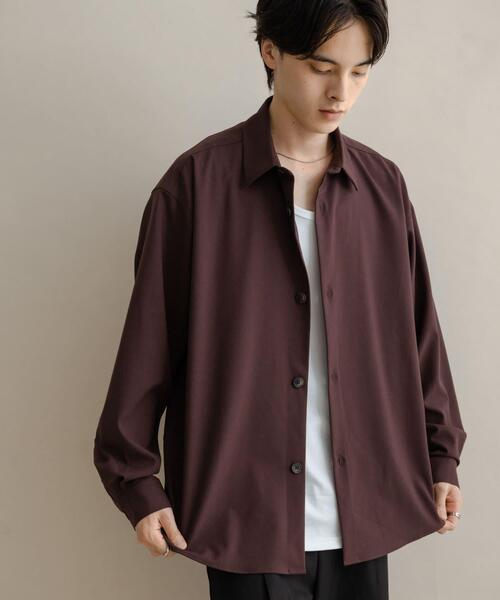 SENSE OF PLACE by URBAN RESEARCH シャツ カラールーズシャツ メンズ