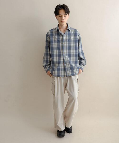 SENSE OF PLACE by URBAN RESEARCH シャツ カラールーズシャツ メンズ