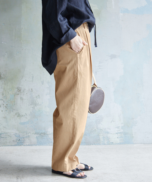 「SLOBE IENA」 チノパンツ 36 ベージュ レディース