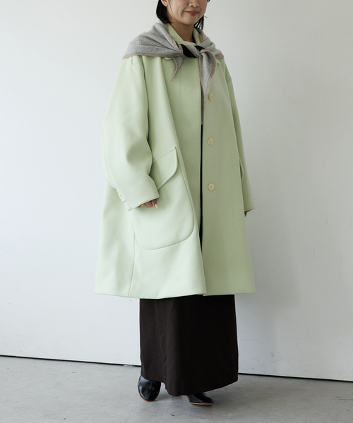 IENA LA BOUCLE（イエナラブークル） コート アウター ハードメルトン