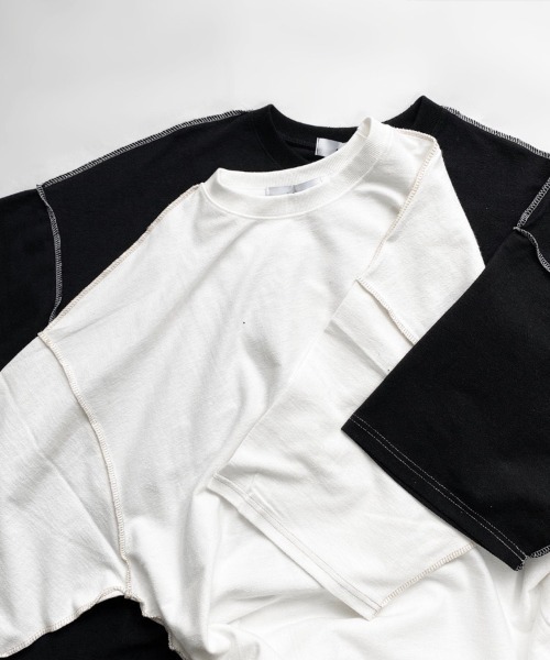 「YACA」 半袖Tシャツ FREE ブラック レディース_画像9