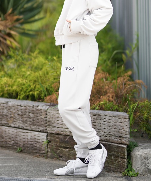 and per seスエットパーカー(L)& ストレッチスエットパンツ(LL) beidelli made]両起毛パーカー&2WAYワイドスウェットパンツSET