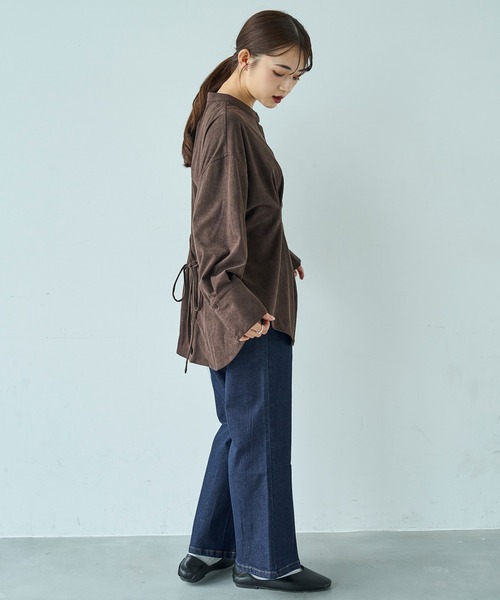 コーデュロイチュニックシャツ

Ray Cassin BAYFLOW（ベイフロー） ブラウス シャツ 「スリット風に開閉可能