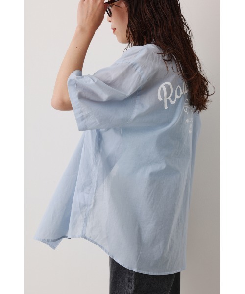 「RODEO CROWNS WIDE BOWL」 半袖シャツ FREE ライトカーキ レディース_画像7