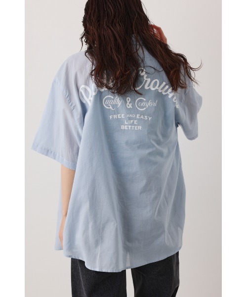 「RODEO CROWNS WIDE BOWL」 半袖シャツ FREE ライトカーキ レディース_画像8