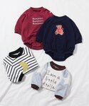 ベビー服 ロンパース 「WEB限定」ラグランス...の詳細画像1