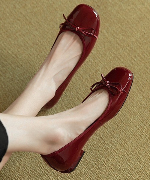 ADDITION STORE バレエシューズ パンプス ＼リボンがカワイイ