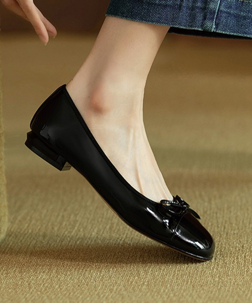 ADDITION STORE バレエシューズ パンプス ＼リボンがカワイイ