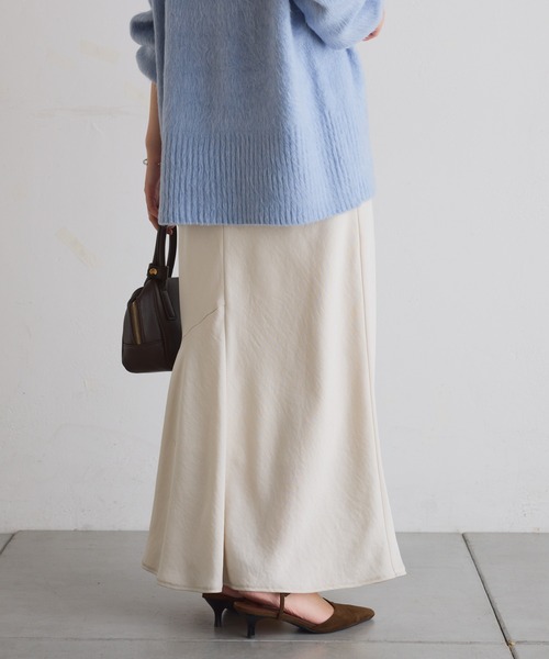 COLLAGE GALLARDAGALANTE スカート サテンマーメイドスカート/WEB限定