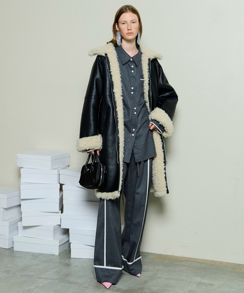 MAISON SPECIAL（メゾンスペシャル） ムートンコート ボアコート