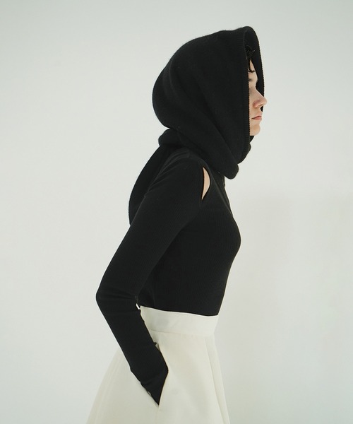 CLANE（クラネ） tシャツ LAYERED SHOULDER CUT TOPS レディース