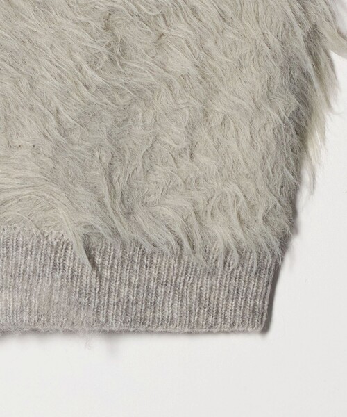 ASTRAET（アストラット） ベスト ジレ 「ASTRAET」シャギー Vネック