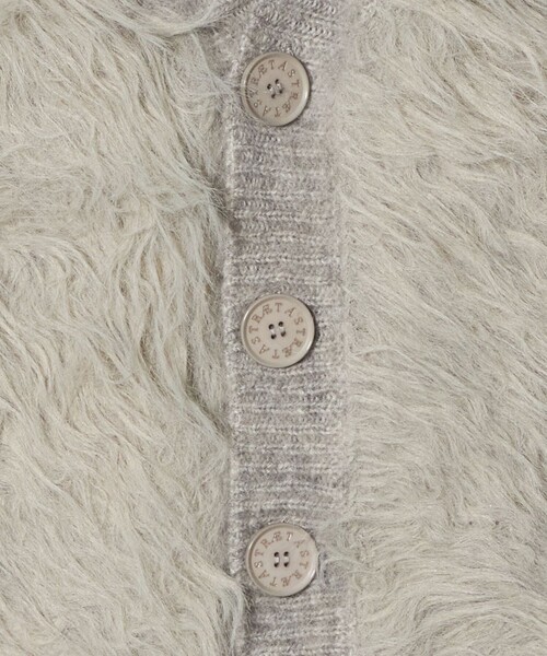 ASTRAET（アストラット） ベスト ジレ 「ASTRAET」シャギー Vネック