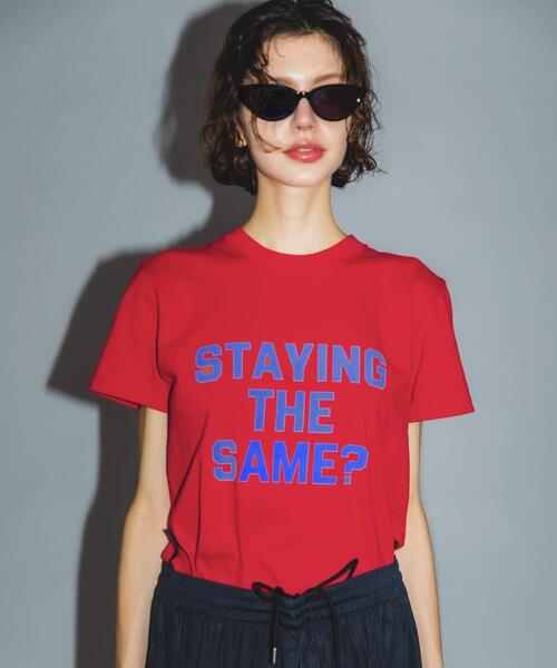 URBAN RESEARCH（アーバンリサーチ） tシャツ 半袖 Teya Flock Letter