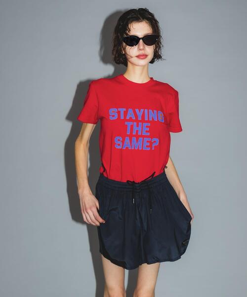 URBAN RESEARCH（アーバンリサーチ） tシャツ 半袖 Teya Flock Letter
