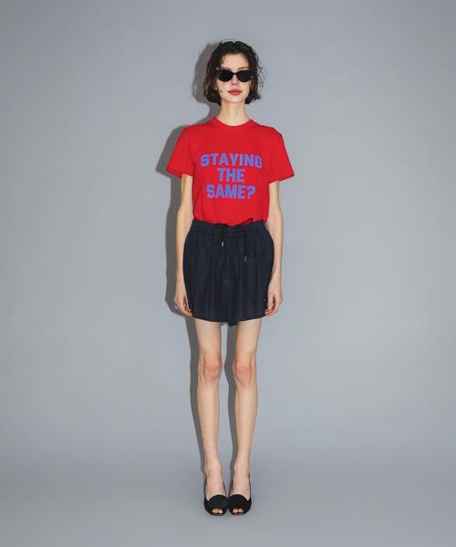 URBAN RESEARCH（アーバンリサーチ） tシャツ 半袖 Teya Flock Letter
