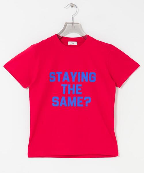 URBAN RESEARCH（アーバンリサーチ） tシャツ 半袖 Teya Flock Letter
