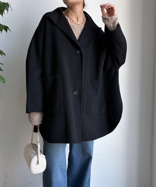 DouDou（ドゥドゥ） コート アウター 「WEB限定」ウールライトリバー