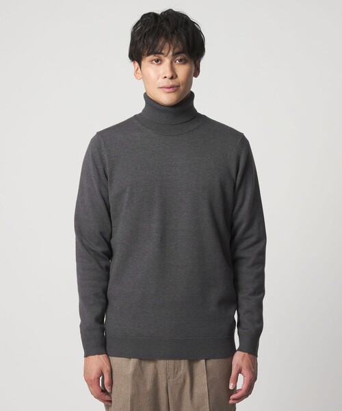 ☆EVERYDAY ILIKE☆タートルネックウールニット EVERYDAY I LIKE. ニット セーター *クロップドタートルネックニット