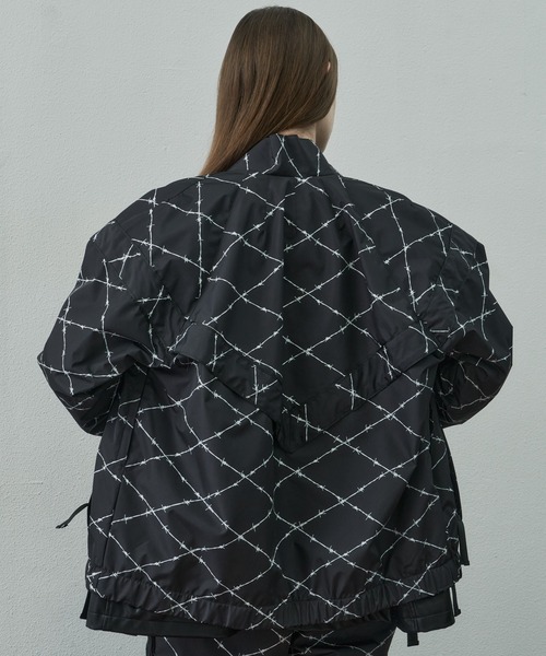 「AIVER」 ブルゾン MEDIUM ライトカーキ メンズ_画像8