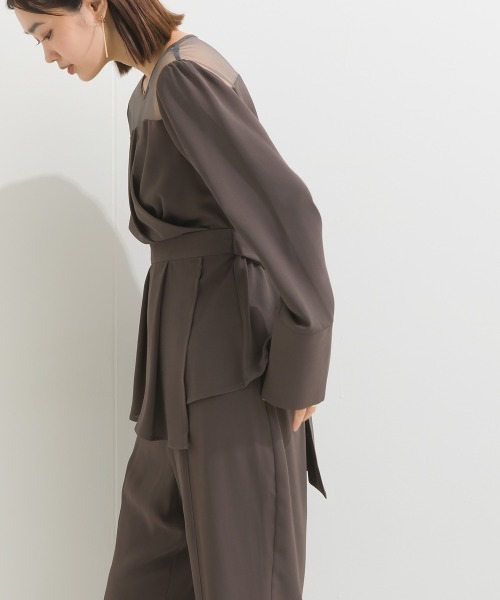 「terrace」 セットアップ MEDIUM ベージュ レディース_画像3