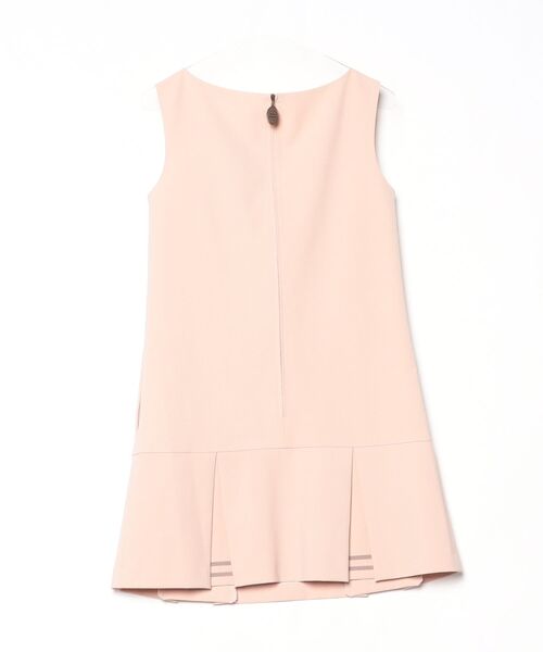 「FOXEY NEW YORK」 ノースリーブワンピース 40 ピンク レディースの画像