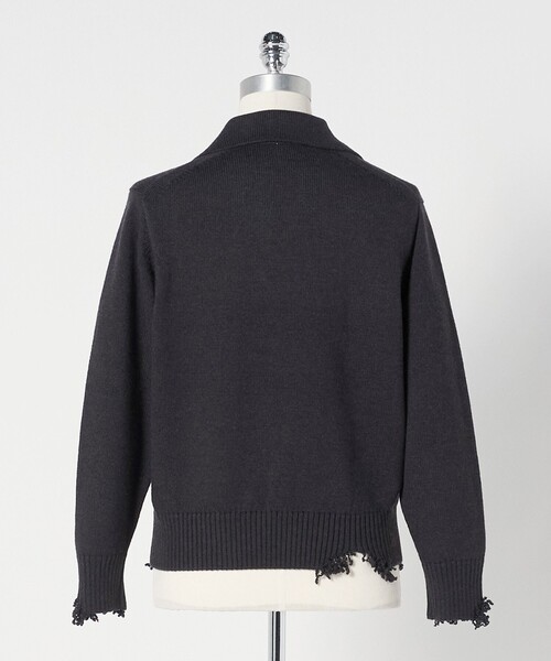 LOEFF（ロエフ） ニット セーター 「LOEFF」ダメージ スキッパー