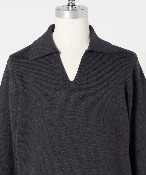 LOEFF（ロエフ） ニット セーター 「LOEFF」ダメージ スキッパー