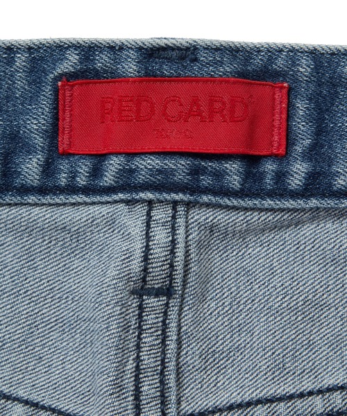 EVIS ボディバッグ デニム/レッド MEN'S BIGI（メンズビギ） ジーンズ 「RED CARD/レッドカード」別注