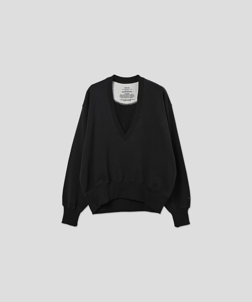 kha:ki（カーキ） トレーナー スウェット 「KHA:KI / カーキ」Vネック
