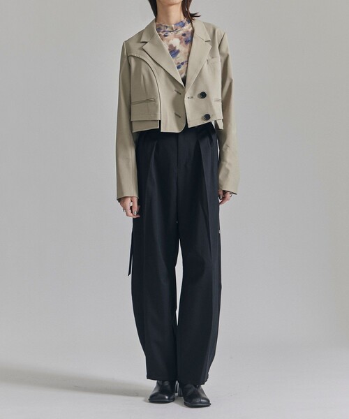 UNITED TOKYO ベージュ テーラードジャケット UNITED TOKYO（ユナイテッドトウキョウ） テーラードジャケット FREE