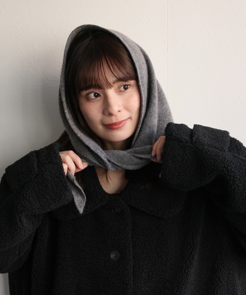 ap retro ニット帽 ニットキャップ ニットトライアングルストール