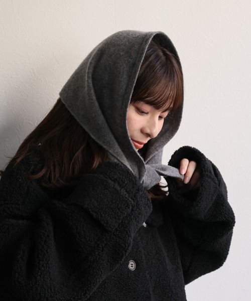 ap retro ニット帽 ニットキャップ ニットトライアングルストール