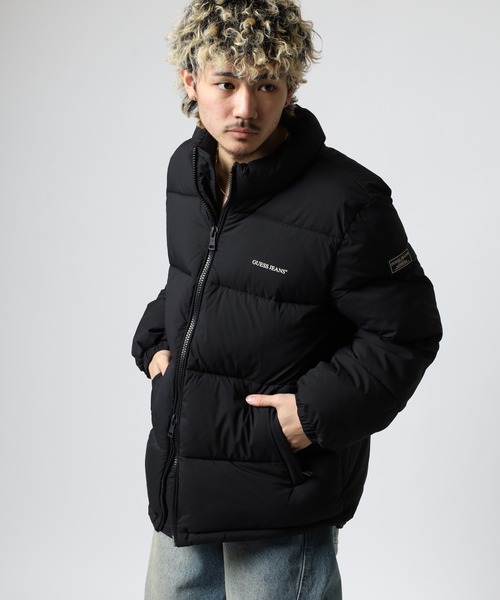 ダウンコート ダウンジャケット GUESS JEANS パファージャケット