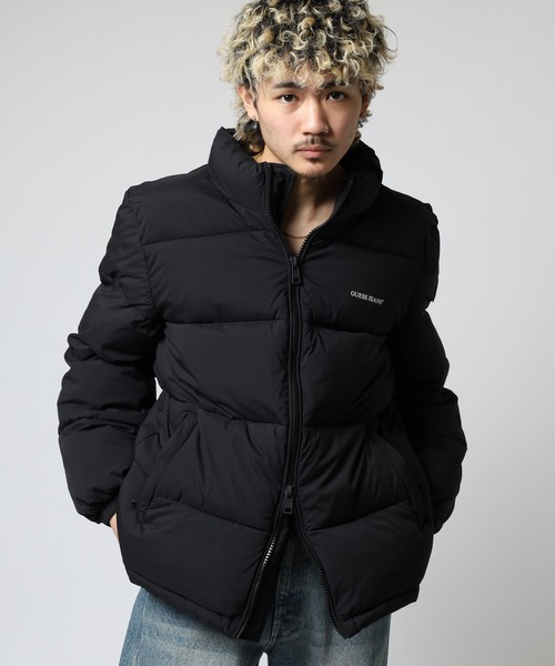 ダウンコート ダウンジャケット GUESS JEANS パファージャケット