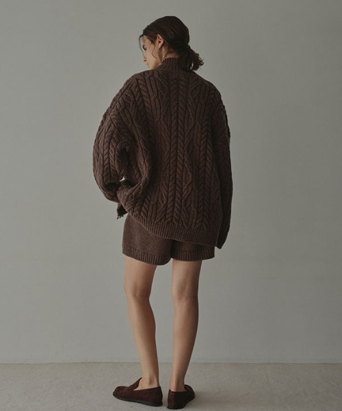 ETRE TOKYO（エトレトウキョウ） パンツ ローゲージニットショート