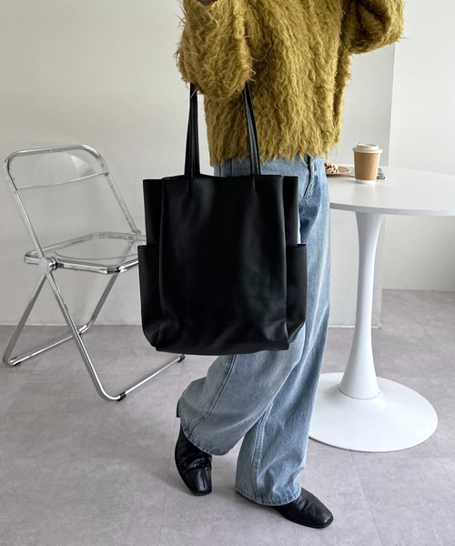 「DISCOAT」 トートバッグ FREE ブラック レディース_画像2