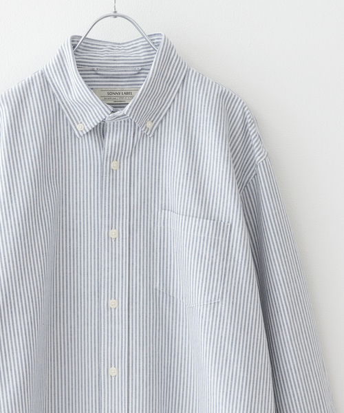 「URBAN RESEARCH Sonny Label」 長袖シャツ MEDIUM ブルー メンズ_画像4