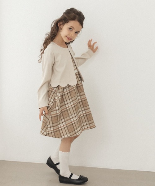 「pairmanon」 「KIDS」コンビワンピース 130 ベージュ系その他 キッズ_画像5