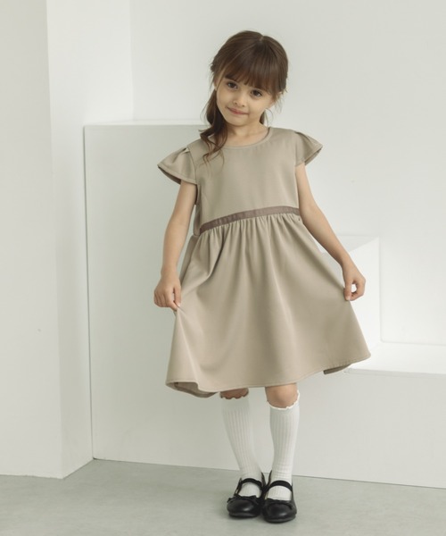 「pairmanon」 「KIDS」コンビワンピース 130 ベージュ系その他 キッズ_画像7