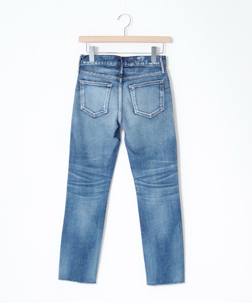 「upperhights」 デニムパンツ 24 ネイビー レディース_画像3
