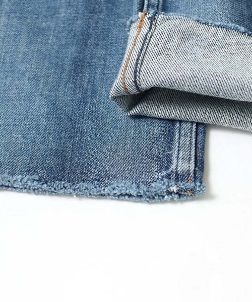 「upperhights」 デニムパンツ 24 ネイビー レディース_画像5