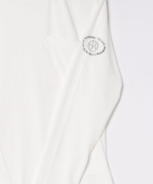 「HIDEAWAYS NICOLE」 長袖Tシャツ X-LARGE オフホワイト メンズ_画像3