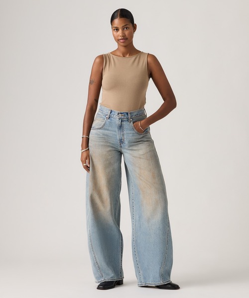 Levi's（リーバイス） ワイドパンツ ジーンズ デニム デニムパンツ